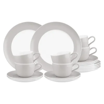 Seltmann Weiden Kaffeeservice Liberty Pure Colors 18-tlg.
