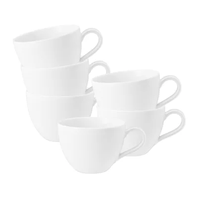 Seltmann Weiden Kaffeetassen Beat Color Glaze 0,26 l 6er Set