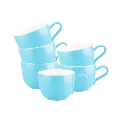 Seltmann Weiden Kaffeetassen Liberty Pure Colors 260 ml 6er Set