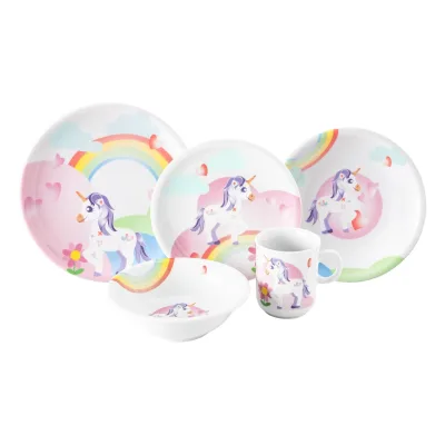 Seltmann Weiden Kindergeschirr Set Compact Mein kleines Einhorn 5-tlg.