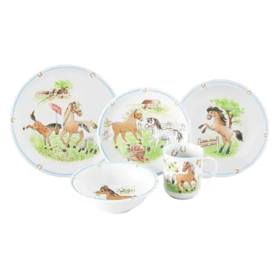 Seltmann Weiden Kindergeschirr Set Compact Mein Pony 5-tlg.
