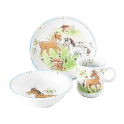 Seltmann Weiden Kindergeschirr Set Compact Mein Pony 3-tlg.