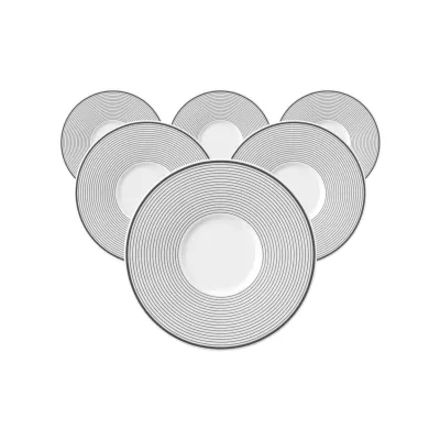 Seltmann Weiden Kombi-Untertassen No Limits Moments ø 17,7 cm 6er Set