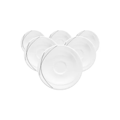 Seltmann Weiden Kombi-Untertassen Trio Highline ø 13,3 cm 6er Set