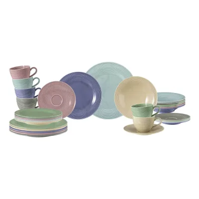 Seltmann Weiden Kombiservice Beat Color Glaze 30-tlg.