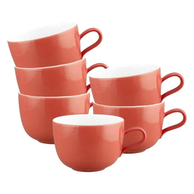 Seltmann Weiden Milchkaffeetassen Liberty Pure Colors 380 ml 6er Set