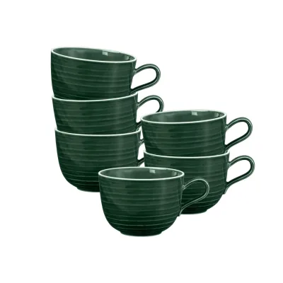 Seltmann Weiden Milchkaffeetassen Terra 400 ml 6er Set