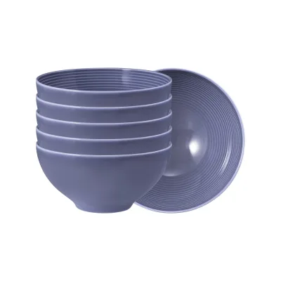 Seltmann Weiden Müslischalen Beat Color Glaze ø 15,7 cm 6er Set