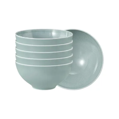 Seltmann Weiden Müslischalen Beat Color Glaze ø 15,7 cm 6er Set