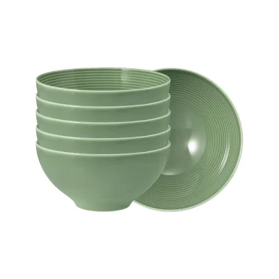 Seltmann Weiden Müslischalen Beat Color Glaze ø 15,7 cm 6er Set