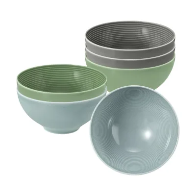 Seltmann Weiden Müslischalen Beat Color Glaze ø 15,7 cm 6er Set