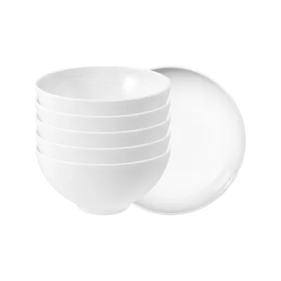 Seltmann Weiden Müslischalen Beat Color Glaze ø 15,7 cm 6er Set
