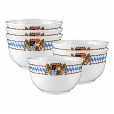 Seltmann Weiden Müslischalen Compact Bayern ø 12,7 cm 6er Set