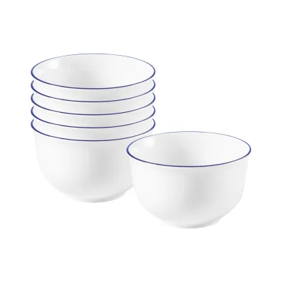 Seltmann Weiden Müslischalen Compact Blaurand ø 12,7 cm 6er Set
