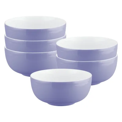 Seltmann Weiden Müslischalen Liberty Pure Colors ø 15 cm 6er Set