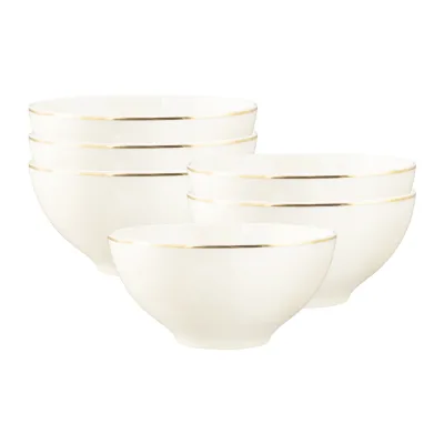 Seltmann Weiden Müslischalen Savona Goldlinie ø 15,7 cm 6er Set