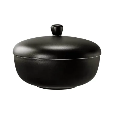 Seltmann Weiden Schüssel mit Deckel Liberty Velvet Black ø 28 cm