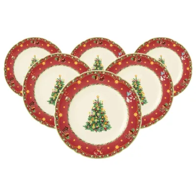 Seltmann Weiden Speiseteller Marieluise Weihnachtsnostalgie ø 25 cm 6er Set