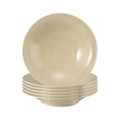 Seltmann Weiden Suppenteller Beat Color Glaze ø 22,5 cm 6er Set