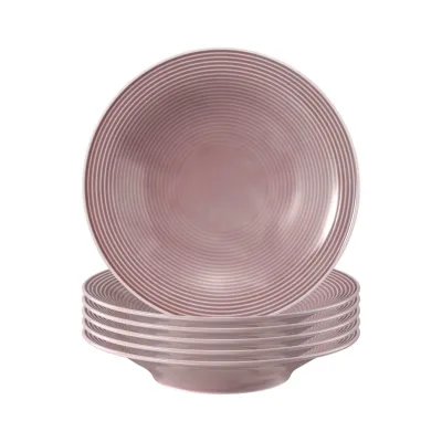 Seltmann Weiden Suppenteller Beat Color Glaze ø 22,5 cm 6er Set