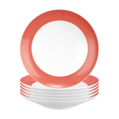 Seltmann Weiden Suppenteller Liberty Pure Colors ø 23,5 cm 6er Set