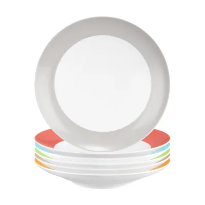 Seltmann Weiden Suppenteller Liberty Pure Colors ø 23,5 cm 6er Set