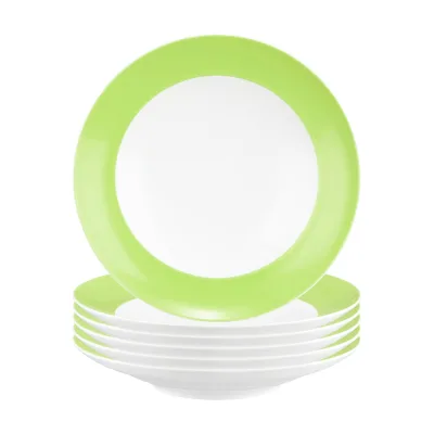 Seltmann Weiden Suppenteller Liberty Pure Colors ø 23,5 cm 6er Set