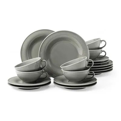 Seltmann Weiden Teeservice Beat Color Glaze 18-tlg.