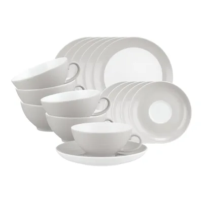 Seltmann Weiden Teeservice Liberty Pure Colors 18-tlg.