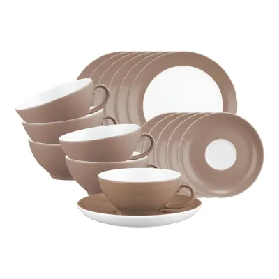 Seltmann Weiden Teeservice Liberty Pure Colors 18-tlg.