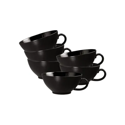 Seltmann Weiden Teetassen Liberty Velvet Black 140 ml 6er Set