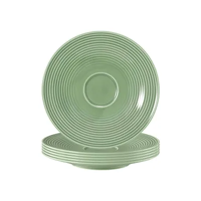 Seltmann Weiden Untertassen Beat Color Glaze ø 16,7 cm 6er Set