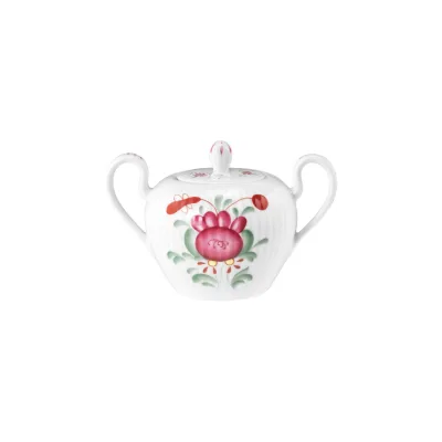Seltmann Weiden Zuckerdose mit Griffen Amina Ostfriesenrose 230 ml