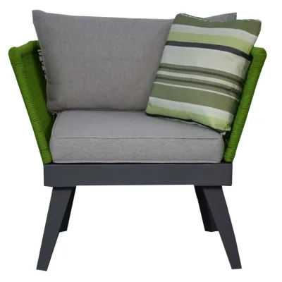 Sessel fuer Gartenset Cuba  gruen