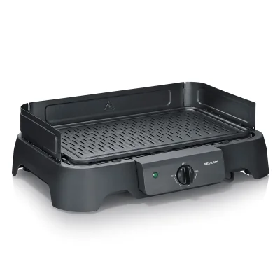 SEVERIN PG 8595 Tischgrill (2000 Watt, Kunststoff, Grillfläche: 39 x 23 cm)