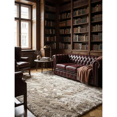 Shaggy-Teppich abstrakt Natur 200 x 290 cm - DOVEL   Kadima Design