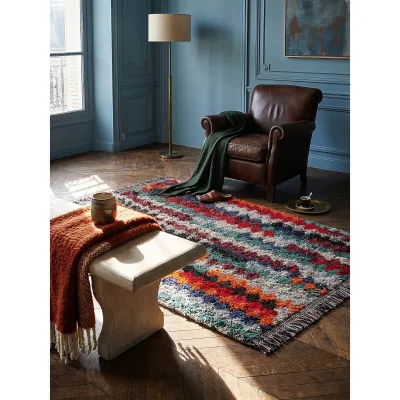 Shaggy-Teppich Diagonal Bunt 200 x 300 cm - TAFRAUT   Kadima Design