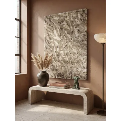 Shaggy-Teppich Tiermotiv Natur 200 x 290 cm - DOVEL   Kadima Design