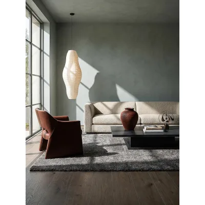 Shaggy-Teppich waschbar Dunkelgrau 200 x 290 cm - DIADEM   Kadima