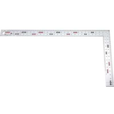 Shinwa 32587 Zimmermannswinkel 30 cm – 8 Skalen