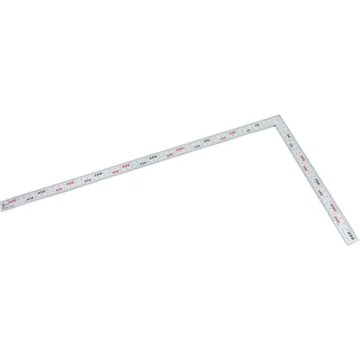 Shinwa 32589 Zimmermannswinkel 50x25 cm – 8 Skalen