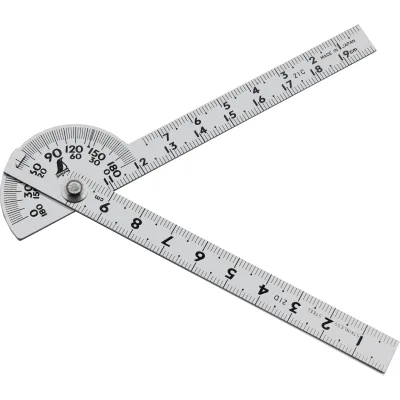 Shinwa 62995 Gradmesser No.40, Winkelmesser 90°, 10cm