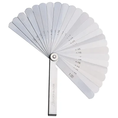 Shinwa 73796 Fühlerlehre 100 mm mit 25 Fühlern