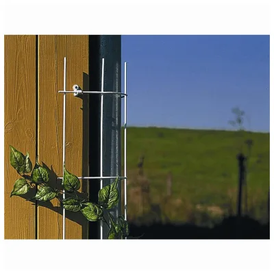 Siena Garden Fallrohrgitter 150 cm weiß für Fallrohr bis Ø 150 mm