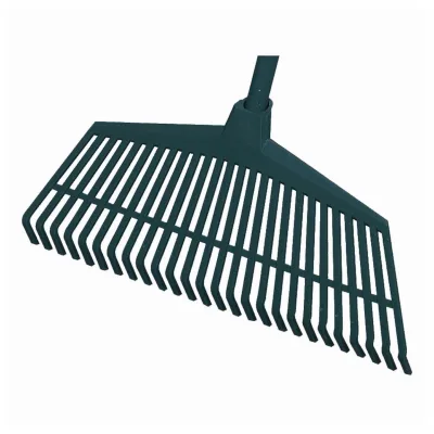 Siena Garden Kunststoff-Laubbesen, 50 cm, mit 130 cm Metallstiel