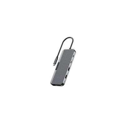 Sitecom 8 in 1 USB C Multiport Adapter Pro mit 2x HDMI und 100W PD