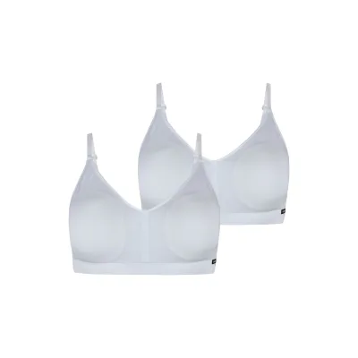 SKINY Damen Soft-BH Cotton Essentials 2er Pack
