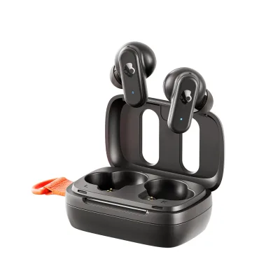 Skullcandy Dime 3, Black/Orange In-Ear Kopfhörer (Bluetooth, kabellos, USB-C)