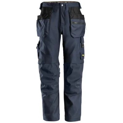 Snickers Workwear AllroundWork Canvas+ Stretch Arbeitshose mit Holstert. 6224 Gr. 48 navy