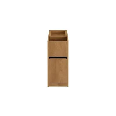 SoBuy Couchtisch mit 1 Schublade Holzfarbe 25x70x55cm Vintage